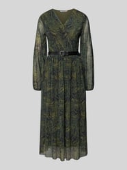 Midikleid aus Viskose-Mix Modell 'Sabia' von ZABAIONE - 4