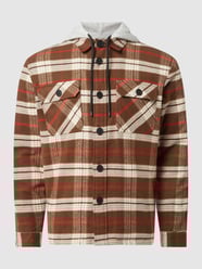 Relaxed Fit Hemdjacke mit Kontrastkapuze von MCNEAL Braun - 36