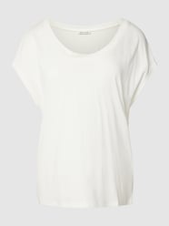 T-shirt met boothals van Tom Tailor Wit - 17