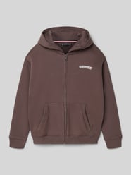 Bluza dresowa z czystej bawełny, krój regular fit od Tommy Hilfiger Teens - 1