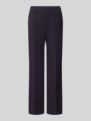 Loose fit pantalon met vaste bandplooien van Marc Cain - 14