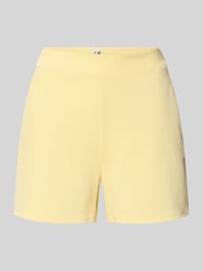 Short met elastische band model 'KATE PIQUE' van ICHI - 3
