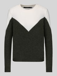 sweter krój regular fit z dodatkiem wełny model 'PLAZA' od VERO MODA - 4