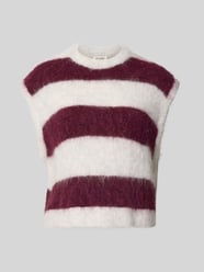 Regular Fit Pullunder aus Alpaka-Mix Modell 'NIBY' von American Vintage Bordeaux - 32