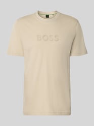 T-shirt o kroju regular fit z czystej Bawełna Model 'TS_TERRACE' od BOSS Green - 13