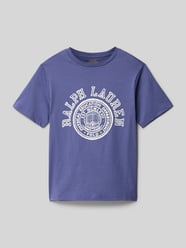 T-shirt met labelprint van Polo Ralph Lauren Teens - 28