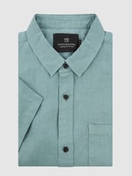 Regular fit linnen overhemd van Scotch & Soda Blauw / turquoise - 23