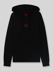 bluza rozpinana o kroju regular fit z mieszanki bawełny model 'Laze Hoodie' od HUGO - 23