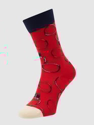 Skarpety z dodatkiem streczu  od Dilly Socks Niebieski - 24
