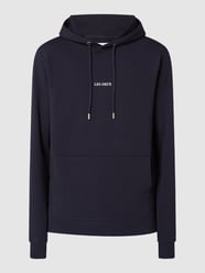 Hoodie aus Baumwolle Modell 'Lens' von Les Deux Blau - 24