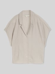 Regular Fit Hemdbluse aus Viskose-Mix von Tom Tailor Denim Beige - 41