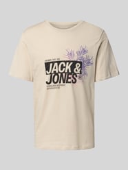 T-Shirt mit Label-Print Modell 'JAXON' von Jack & Jones - 10