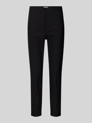 Slim fit stoffen broek met verkort model van Christian Berg Woman - 34