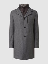 Kurzmantel mit Kaschmir-Anteil Modell 'Rivano' von Windsor Grau - 42