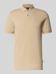 Regular Fit Poloshirt aus reiner Baumwolle Modell 'PALLAS' von BOSS Beige - 6