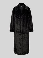 Regular Fit Webpelzmantel mit Reverskragen Modell 'MEAGAN' von Only - 12