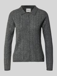 Kurtka z dzianiny o kroju regular fit z dodatkiem wełny model ‘ELAINE’ od Pepe Jeans - 12