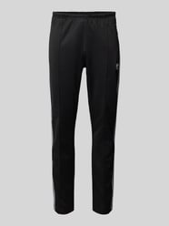 Slim fit sweatpants met labelstitching, model 'BECKENBAUER' van adidas Originals - 20