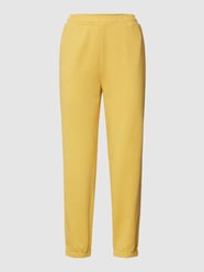 Sweatpants mit Statement-Print von Jake*s Casual Gelb - 20