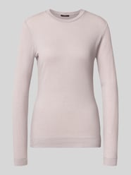 Shirt met lange mouwen van lyocellmix met ronde hals van windsor. - 21