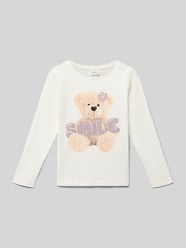 Bluzka z długim rękawem o kroju regular fit z mieszanki dżerseju i bawełny od s.Oliver RED LABEL - 48