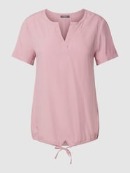 Blusenshirt mit V-Ausschnitt von Montego Rosa - 44