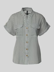 Regular fit overhemdblouse van pure viscose, model 'BUMPY' van Vero Moda - 38