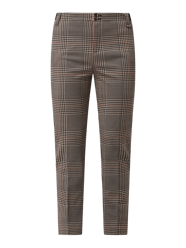 Stoffhose in gerader Passform mit Glencheck Modell 'Cora' von MAC - 44