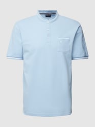 Poloshirt mit Brusttasche von HECHTER PARIS Blau - 35