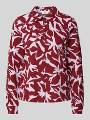 Regular fit blouse met platte kraag van s.Oliver RED LABEL Rood - 24