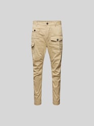 Stoffhose mit Gesäßtaschen von Dsquared2 Beige - 6