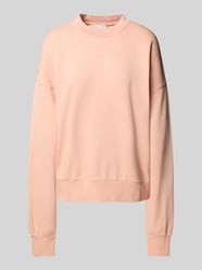 Oversized sweatshirt met labelprint, model 'ALIZAA' van ARMEDANGELS - 37