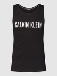 Tanktop mit Label-Print von Calvin Klein Underwear Schwarz - 40