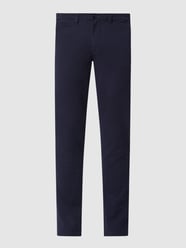 Slim Fit Chino mit Stretch-Anteil Modell 'Miles' von Selected Homme Blau - 17