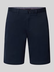 Slim fit korte chino van een mix van katoen en elastaan van Tommy Hilfiger - 3