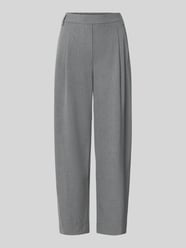 relaxed Fit Gerade Hose mit Bundfalten Modell 'Metta' von OPUS PANTS - 4