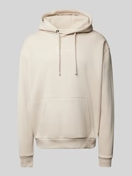 Hoodie mit Label-Stitching von KARL KANI Beige - 21