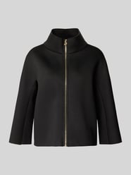 Blazer van viscosemix met opstaande kraag van Rinascimento - 2