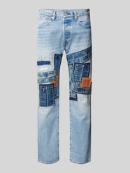Jeans im 5-Pocket-Design Modell '501' von Levi's® Blau - 24