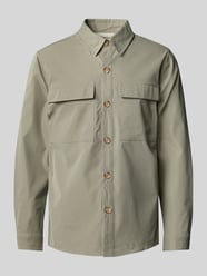 Regular Fit Hemdjacke mit Brustpattentaschen von Colours & Sons - 19