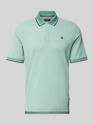 Regular Fit Poloshirt mit Logo-Stitching Modell 'BLUWIN' von Jack & Jones Premium Grün - 19