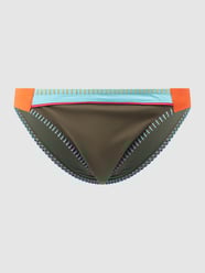 Bikini-Hose mit Kontrastnähten Modell 'Fresia' von Banana Moon Grün - 38