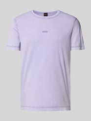 T-shirt z nadrukiem z logo model ‘Tokks’ od BOSS Orange - 16