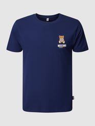 T-shirt met ronde hals, model 'Underbear' van Moschino Swim + Underwear Blauw / turquoise - 31