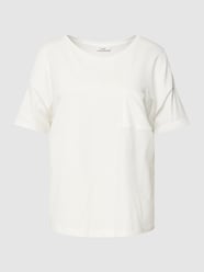 Blusenshirt mit Rundhalsausschnitt von Marc O'Polo Denim Weiß - 36