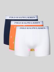Boxershort met elastische band met logo in een set van 3 stuks van Polo Ralph Lauren Underwear - 44