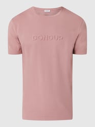 T-shirt z logo z efektem 3D od Dondup - 13