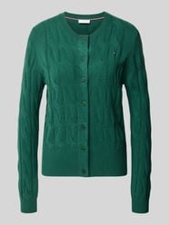 Gebreid jack van wol met logodetail van Tommy Hilfiger - 5