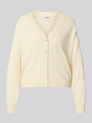 Boxy Fit Strickjacke mit Leinen-Anteil von Jake*s Casual - 30