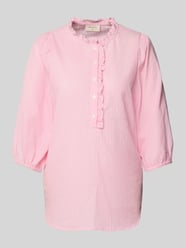 Bluzka o kroju regular fit z rękawem o dł. 3/4 model ‘Rolly’ od FREE/QUENT - 22